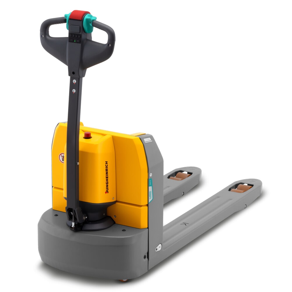 Elektryczny wózek paletowy Jungheinrich AME 15 z krótkimi widłami 2