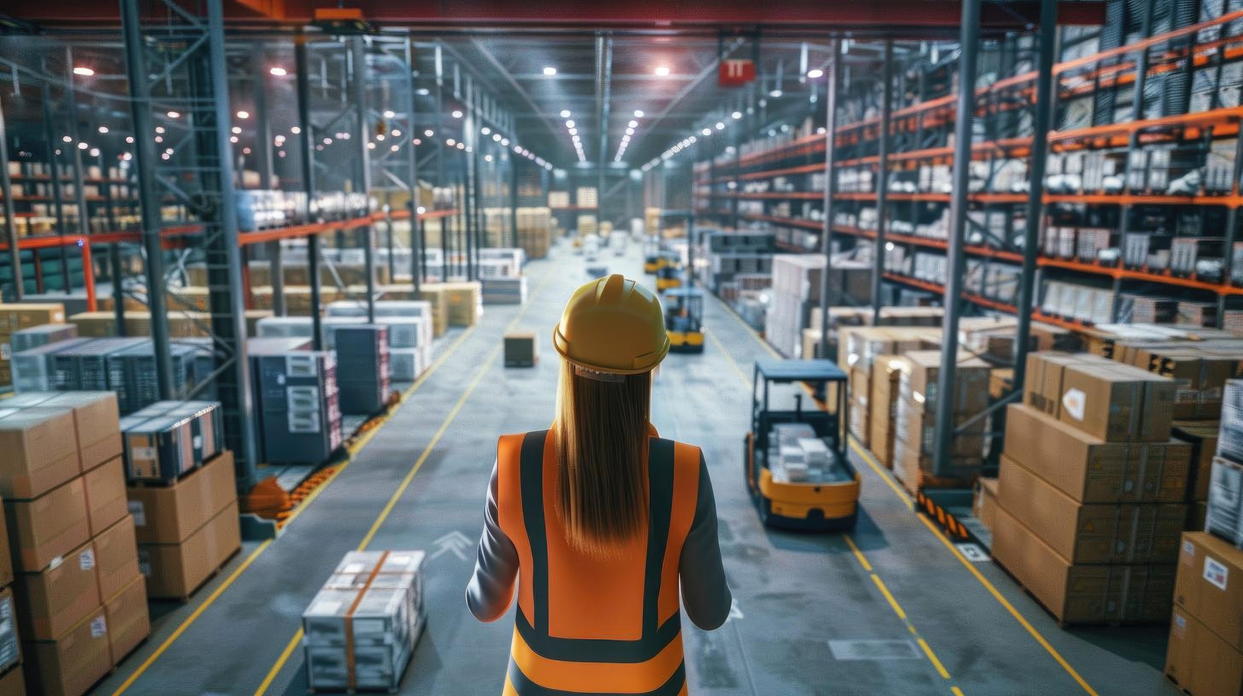 Wózek widłowy a bezpieczeństwo pracowników – jakie rozwiązania technologiczne warto wdrożyć? 1 bezpieczeństwo pracowników